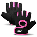 Breathable Gym Gloves – Knit Nylon, Weightlifting & Cycling, Unisex M-XL