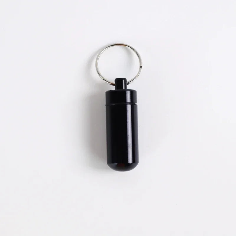 Portable Aluminum Pill Box – Waterproof