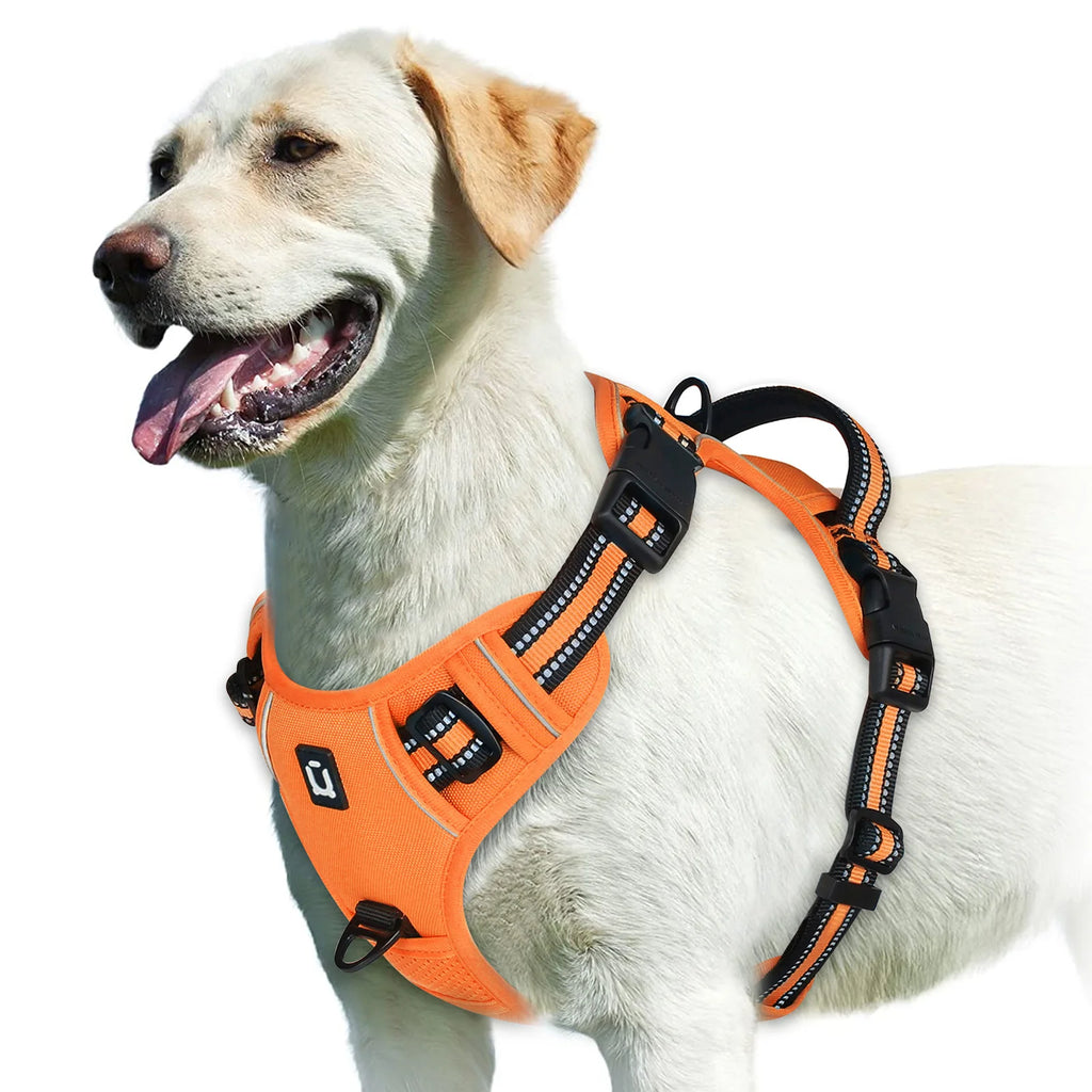No-Pull Dog Harness – Soft Padded Vest with Easy Control Handle