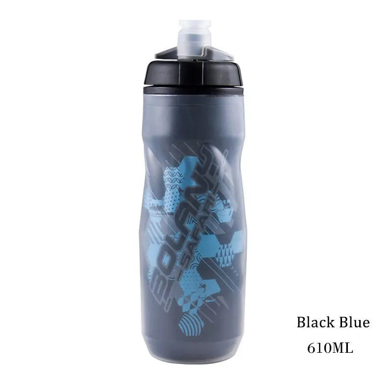 BOLANY 600ml Cycling Water Bottle – BPA-Free PP5 Squeeze Sports Bottle for Mountain Bike & Outdoor