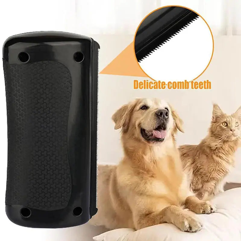 Pet Deshedding Brush – Ergonomic Grooming Comb & Hair Remover for Dogs & Cats