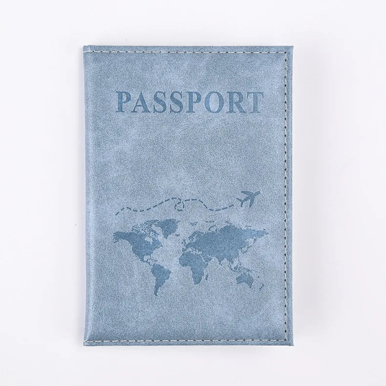 PU Leather Passport Holder – Travel Wallet & ID Card Cover