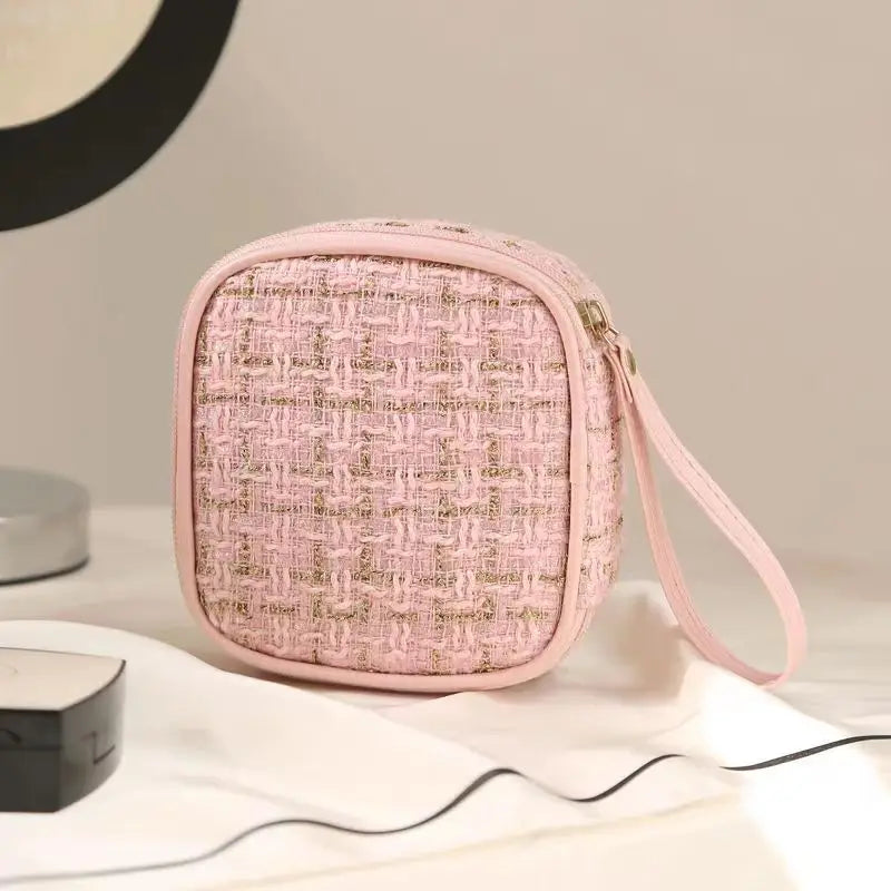 Mini Makeup Pouch – Portable Cosmetic Organizer Bag for Women