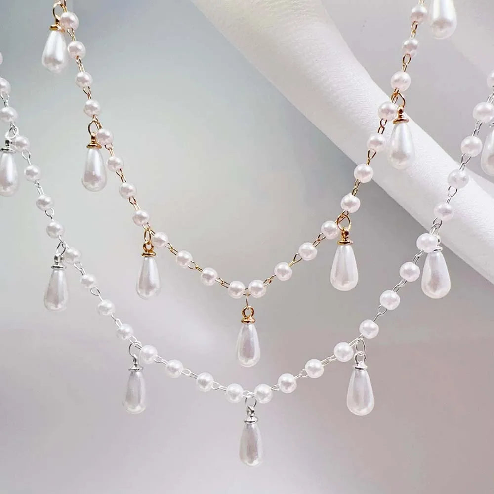 Pearl Bead Chain for Jewelry Making