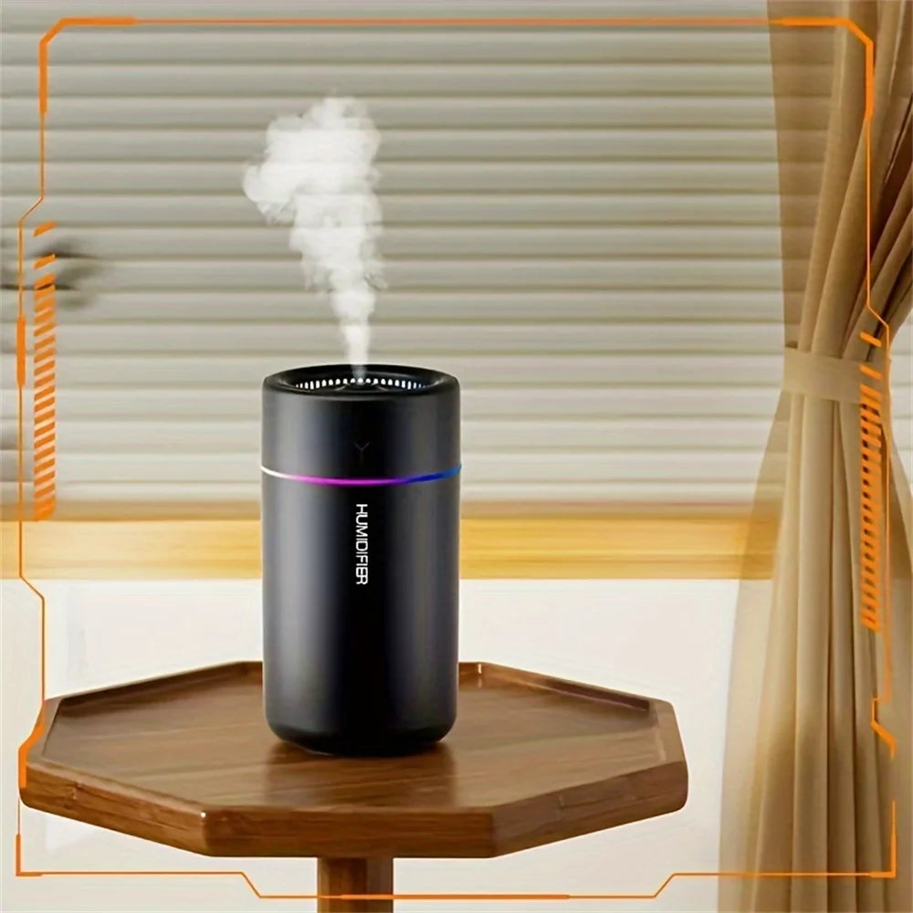 LED Aromatherapy Humidifier – USB Car Diffuser