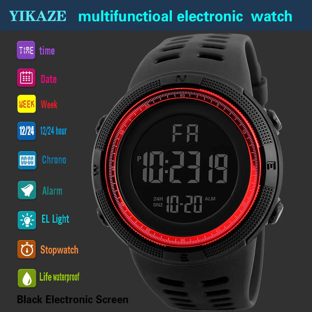 Men's Military Digital Sport Watch