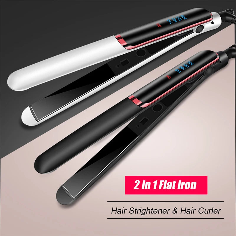 Professional Ceramic Hair Straightener – Ionic Flat Iron