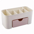 Nail Art Organizer Box – Plastic Storage Case for Cotton Pads, Swabs & Gel Polish Tools