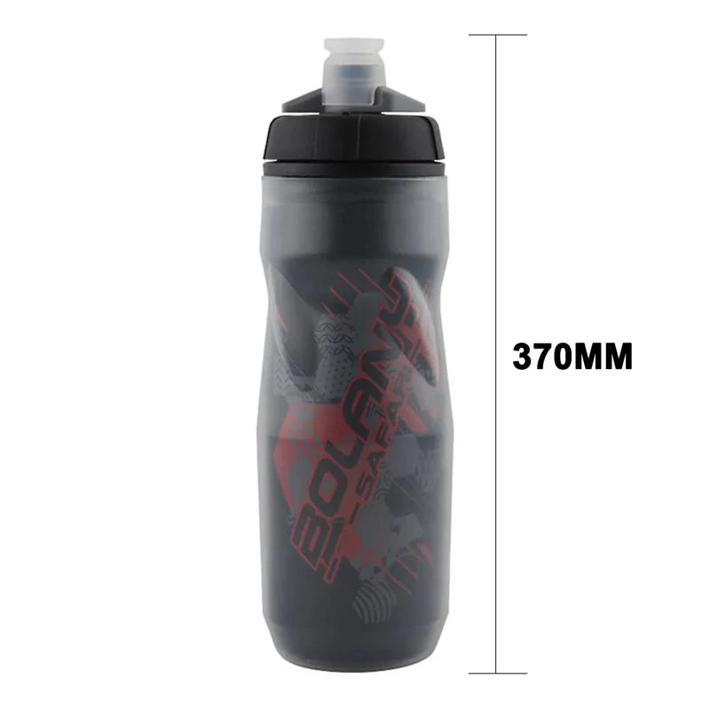 BOLANY 600ml Cycling Water Bottle – BPA-Free PP5 Squeeze Sports Bottle for Mountain Bike & Outdoor