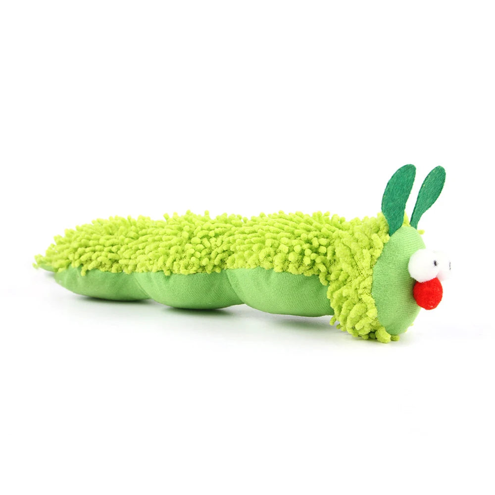 Caterpillar Catnip & Silvervine Cat Toy – Interactive Chew Molar Teaser