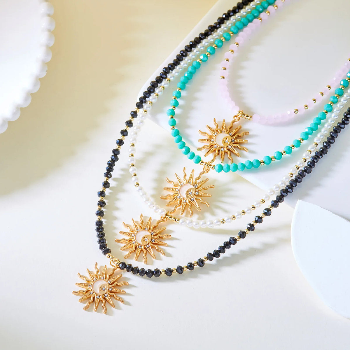 Sun Pendant Necklace
