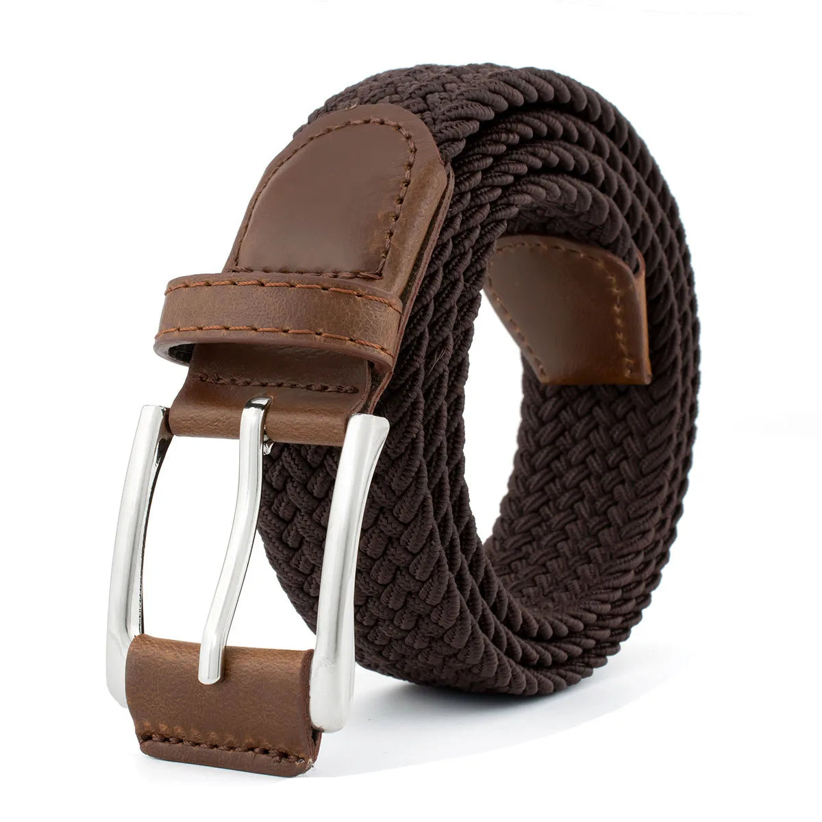 Stretch Woven Belt – Breathable Nylon Outdoor Belt with Alloy Pin Buckle for Men & Women