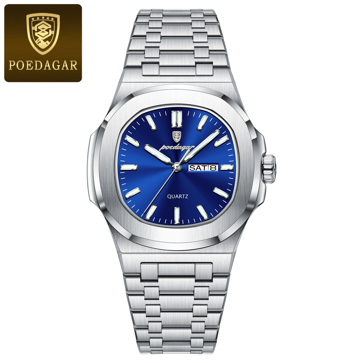 Men's Luxury Square Chronograph Watch