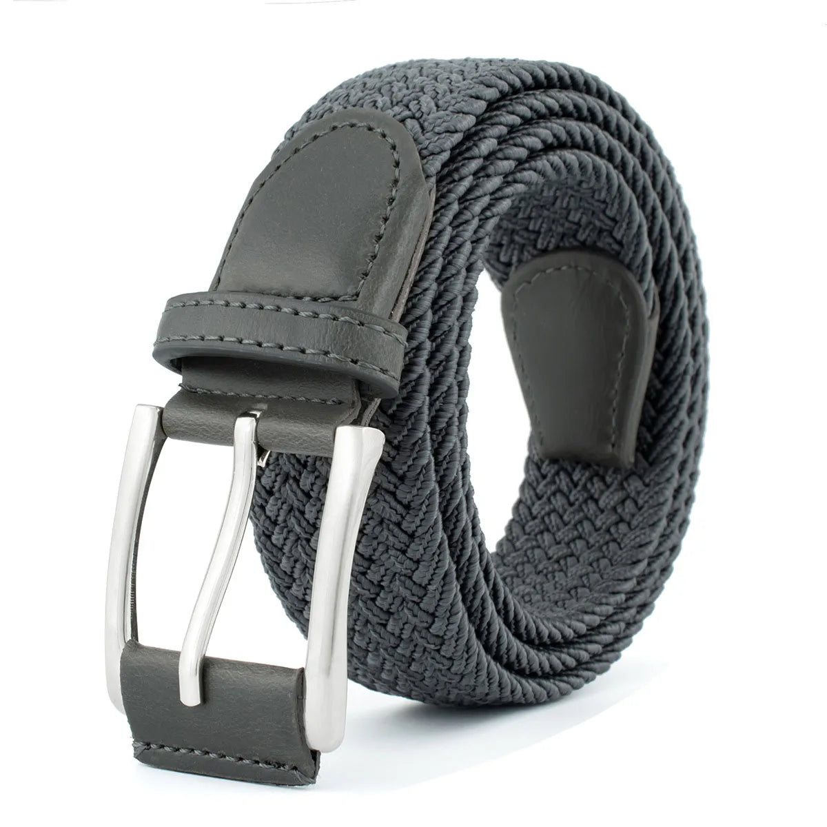 Stretch Woven Belt – Breathable Nylon Outdoor Belt with Alloy Pin Buckle for Men & Women