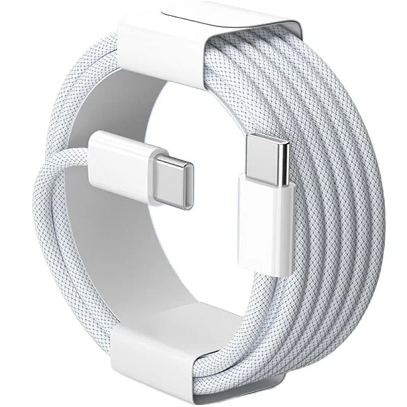 60W Nylon Braided USB-C Fast Charging Cable