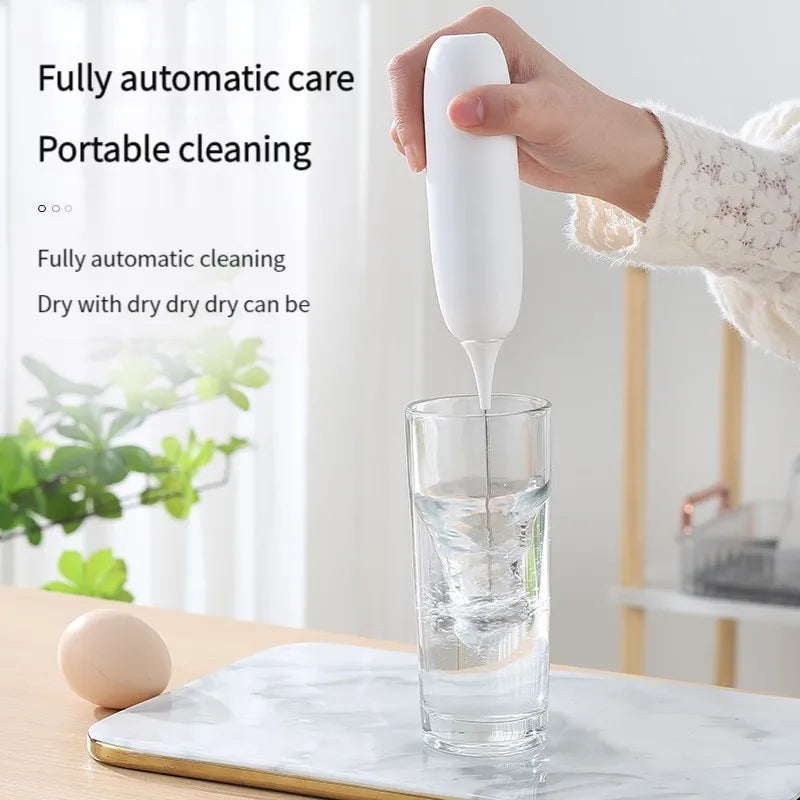 Portable Milk Frother & Egg Beater – Handheld Whisk