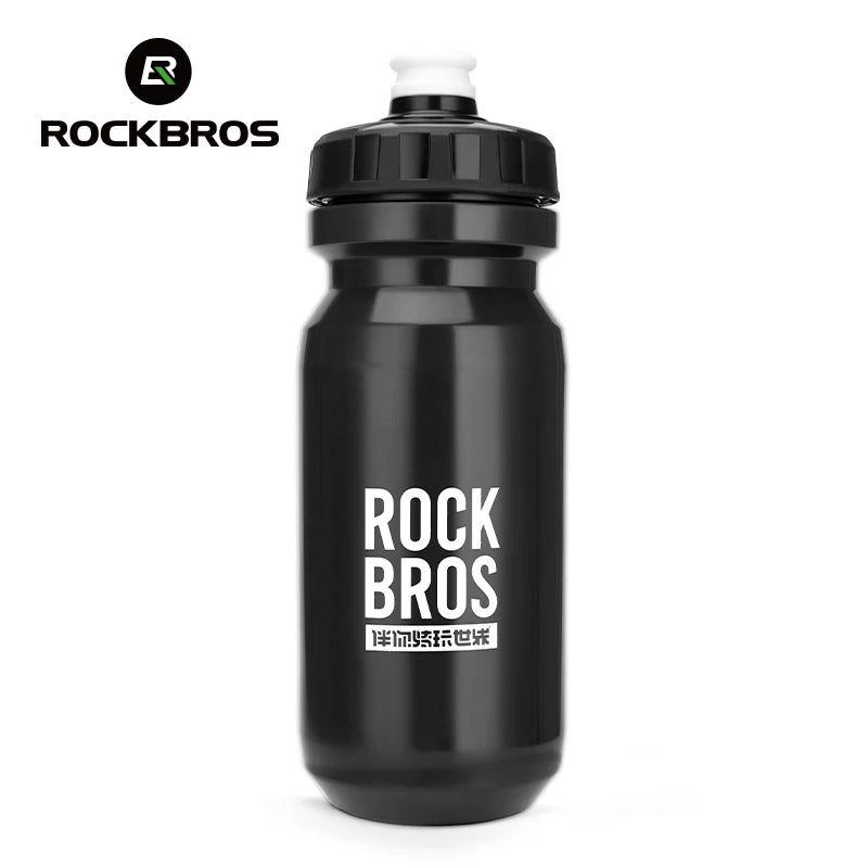 ROCKBROS 600ml Cycling Water Bottle – Squeeze Sports Cup for Bike, Camping & Hiking