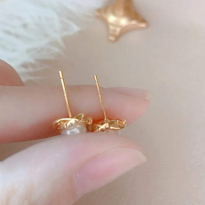 Sterling Silver Bohemian Stud Earrings