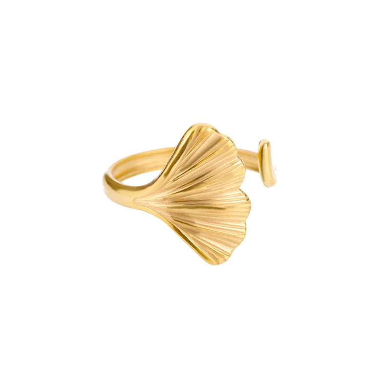 Gold Stainless Steel Ring