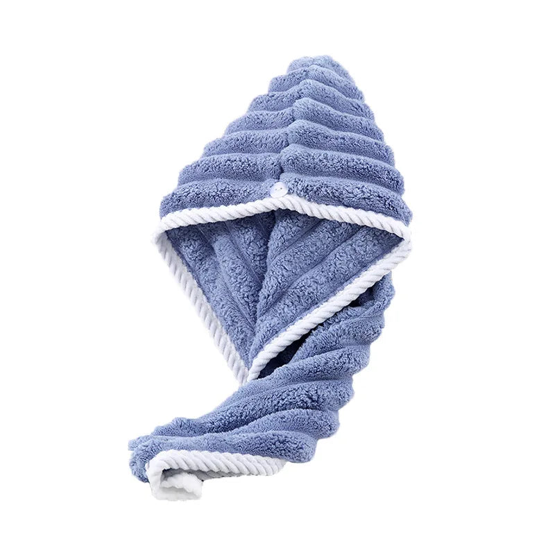 Quick-Dry Hair Towel Cap – Super Absorbent