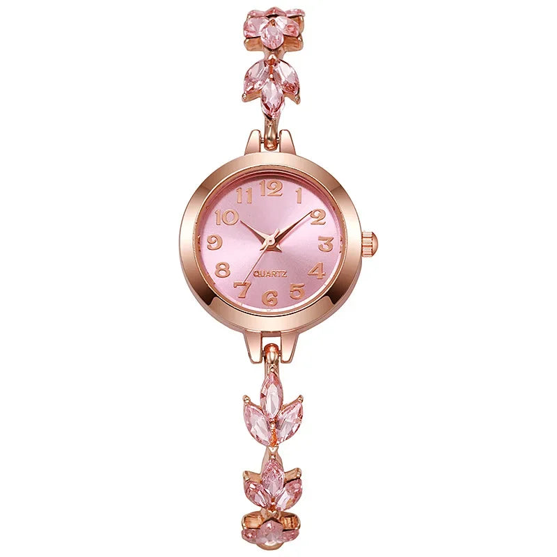 Women's Rhinestone Bracelet Watch