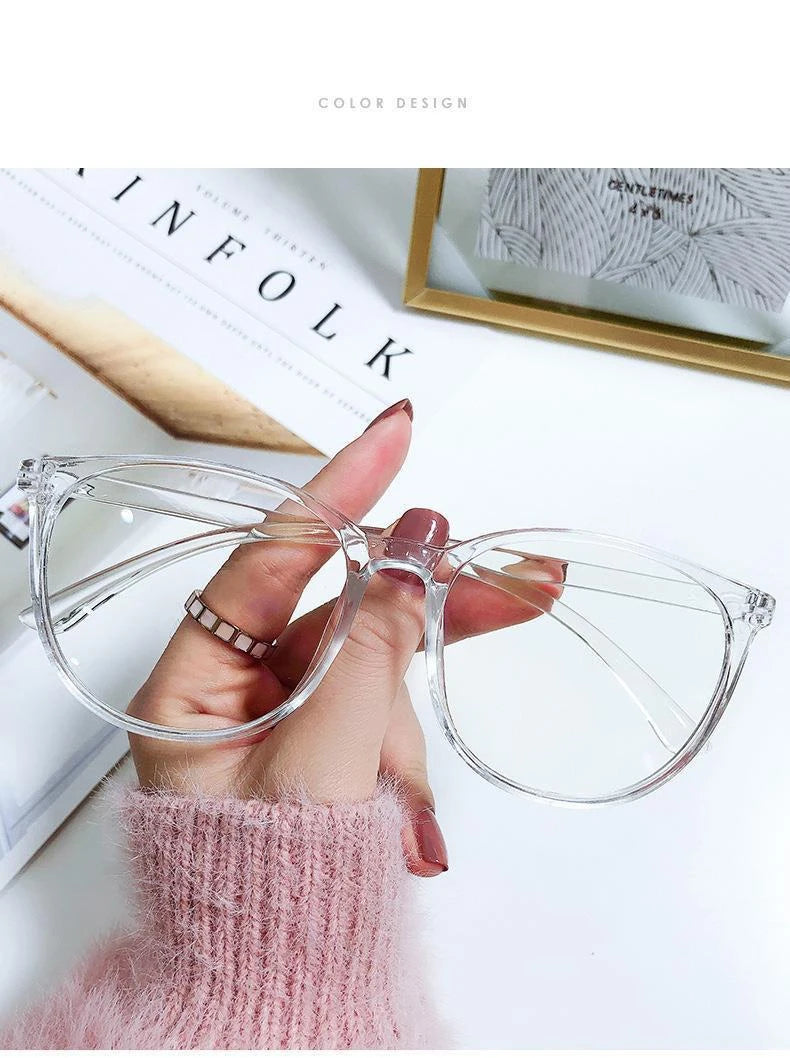 Women's Anti-Blue Light Glasses – Lightweight Rectangle Frame