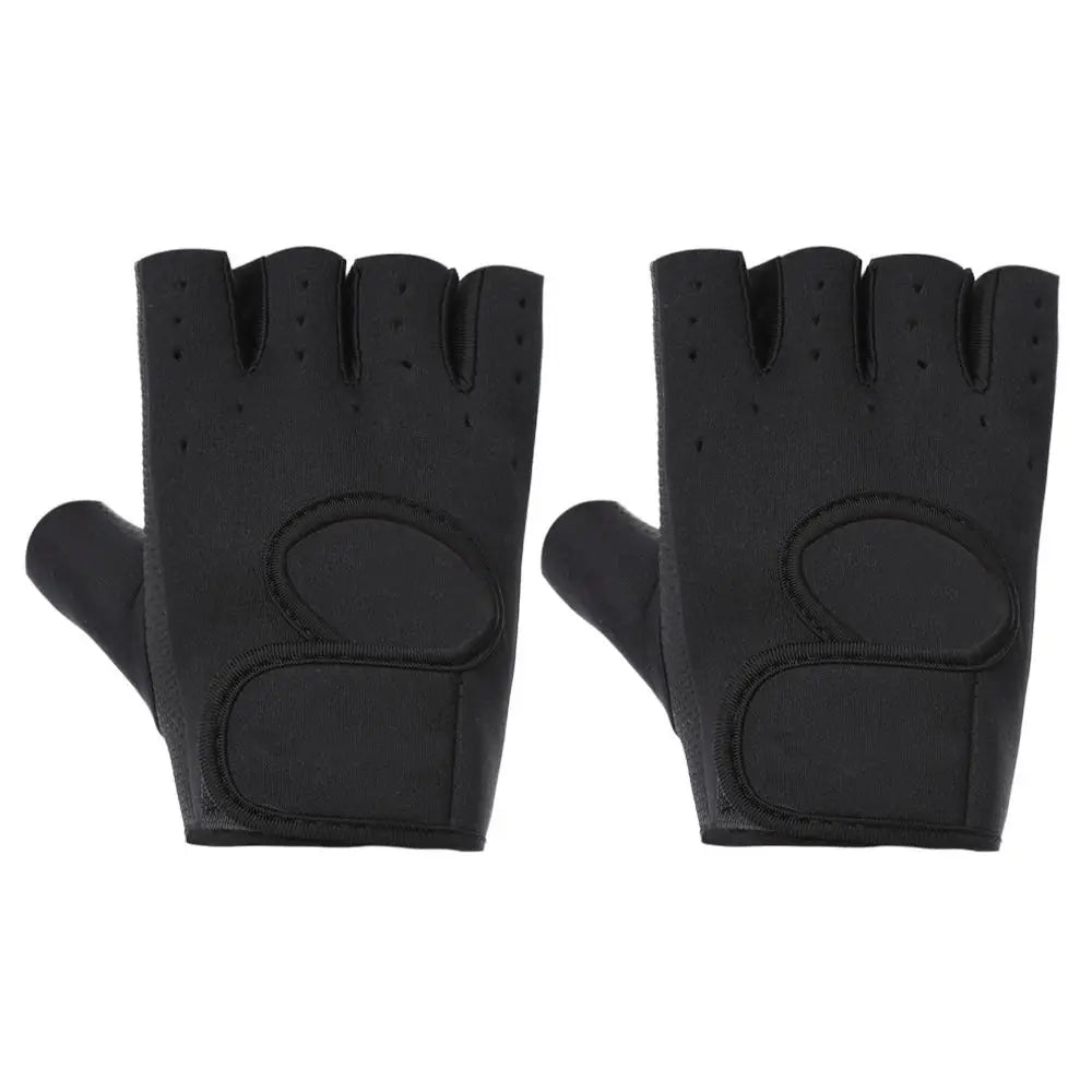Half-Finger Weightlifting Gym Gloves – Non-Slip Gel Pad, Unisex