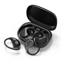 Bluetooth 5.4 Ear Hook Wireless Earphones – HiFi Sound, ANC, LED Display & 100-Day Standby