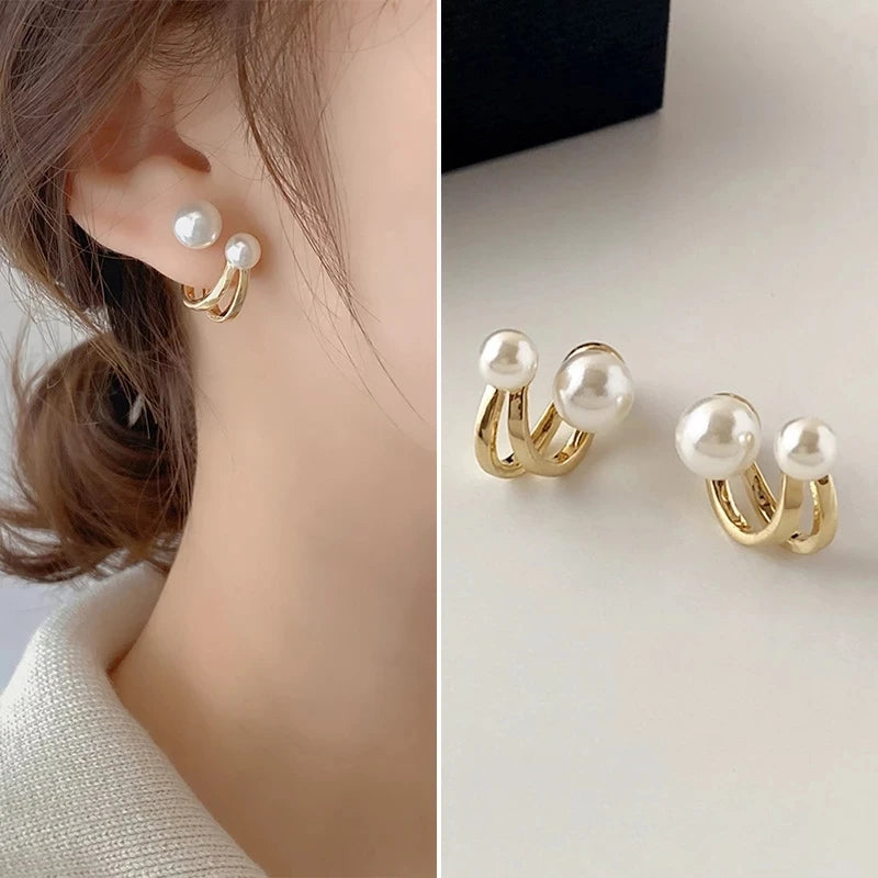 Sterling Silver Bohemian Stud Earrings