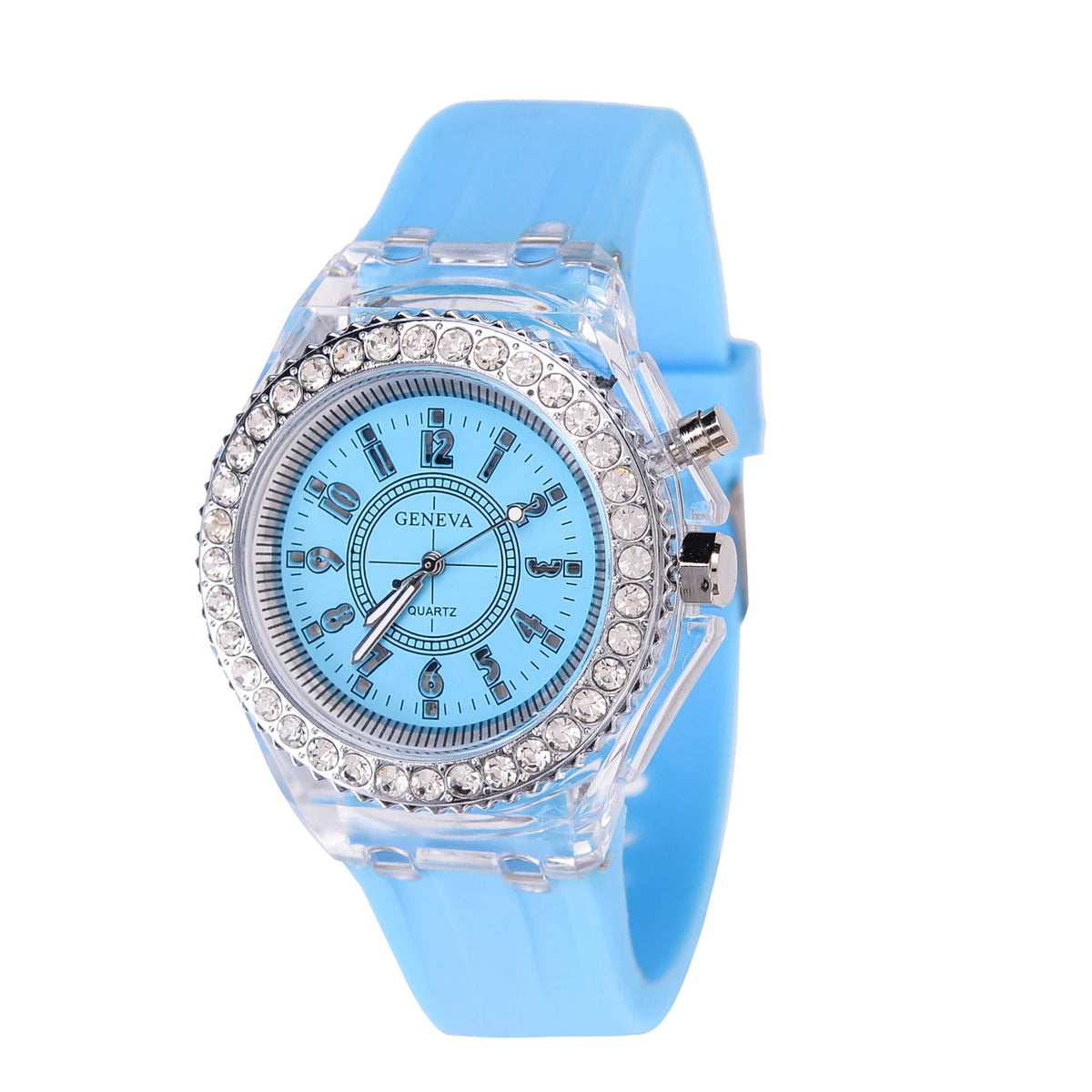 LED Flash Luminous Watch