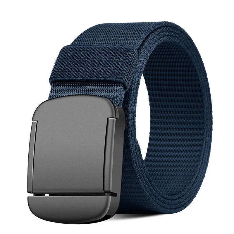 Tactical Nylon Belt with Automatic Buckle