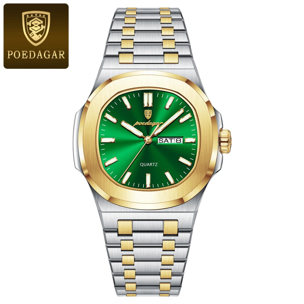 Men's Luxury Square Chronograph Watch