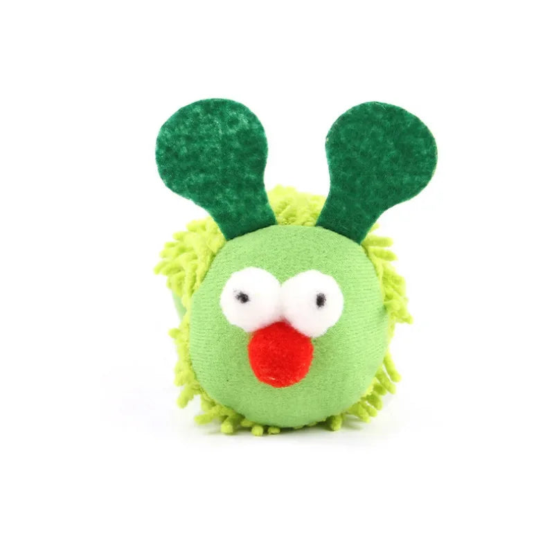 Caterpillar Catnip & Silvervine Cat Toy – Interactive Chew Molar Teaser