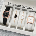 Minimalist Quartz Watch – Leather Strap Fashion Watch for Women & Men