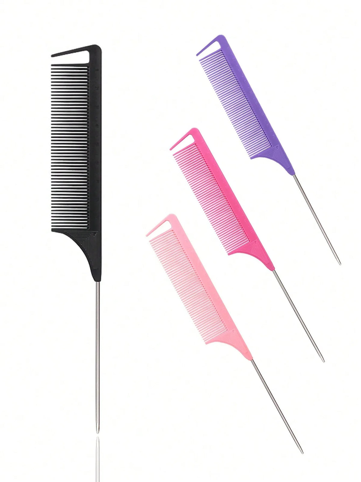 Stainless Steel Rat Tail Comb – Hair Styling Tool