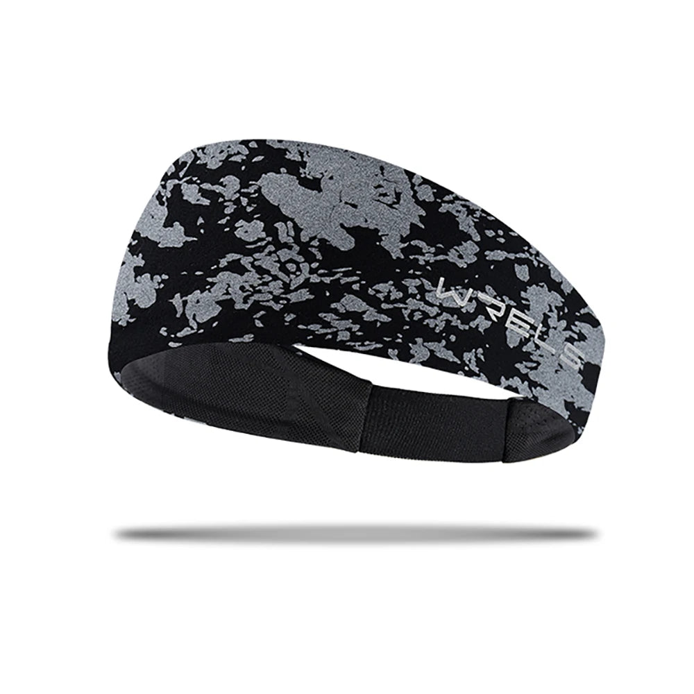 Sports Sweat-Wicking Headband – Breathable Non-Slip Hair Band for Running, Yoga, Basketball & Gym