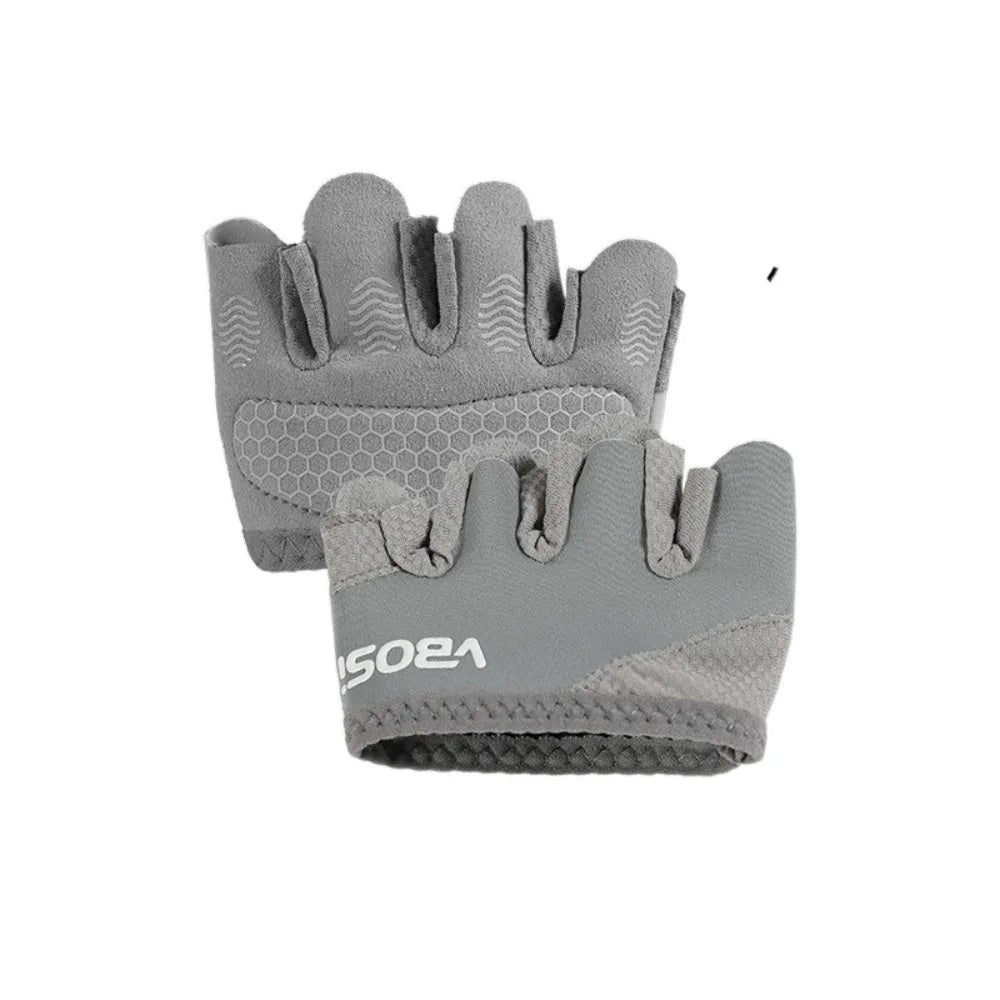 Anti-Callus Half-Finger Gym Gloves – Breathable, Anti-Slip, Unisex M-XL
