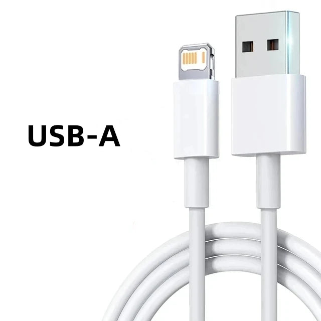 USB-C Fast Charging Cable & Charger for iPhone – 35W PD, 60W, 1M/1.5M/2M
