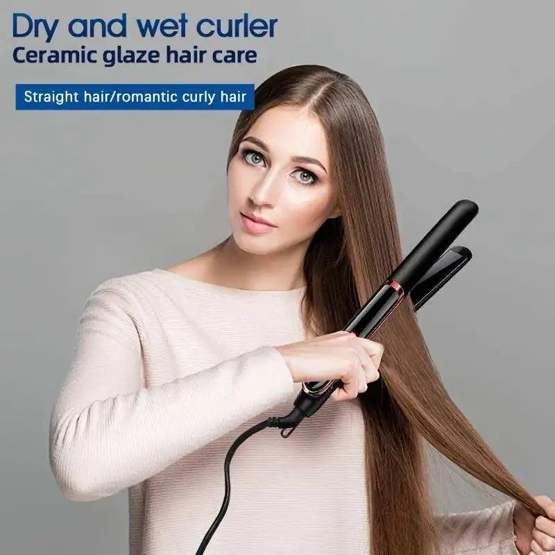 Professional Ceramic Hair Straightener – Ionic Flat Iron