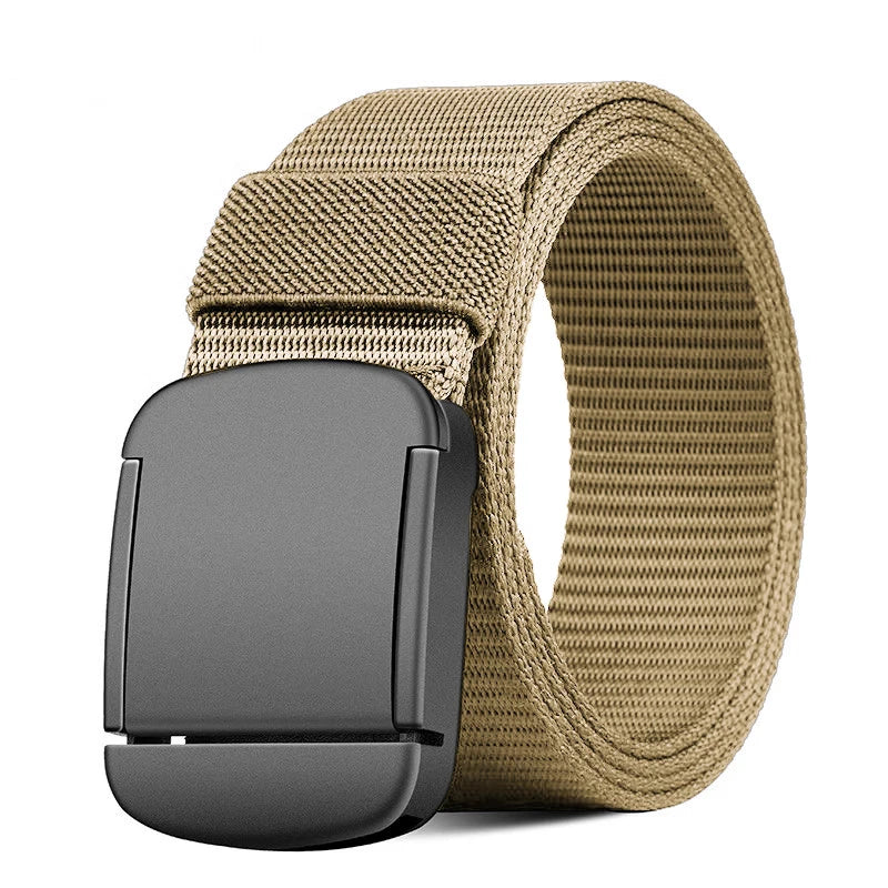 Tactical Nylon Belt with Automatic Buckle