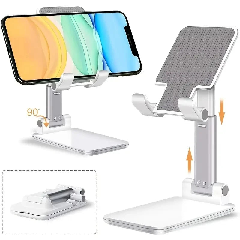 Adjustable Desk Phone & Tablet Stand – Universal Holder for iPhone, iPad, Xiaomi & More
