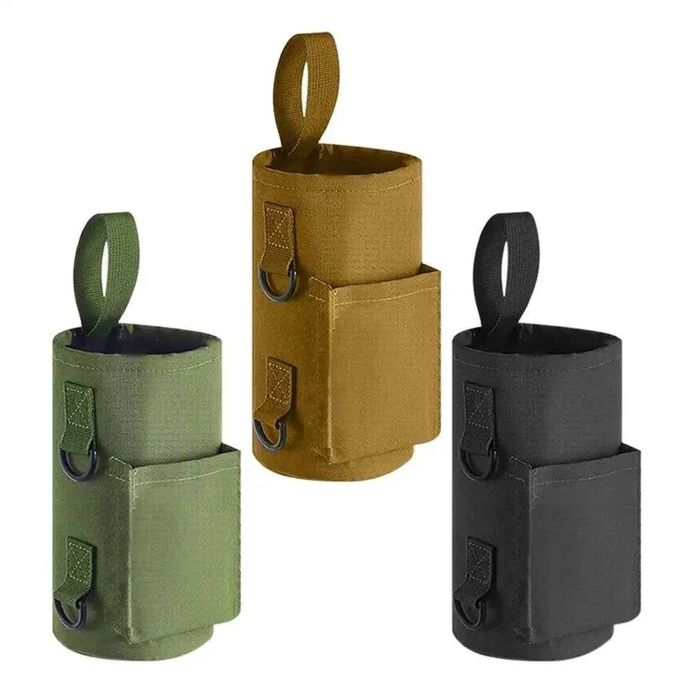 Magnetic Gym Water Bottle Carrier Bag – Non-Slip Portable Sling Holder for Gym & Fitness