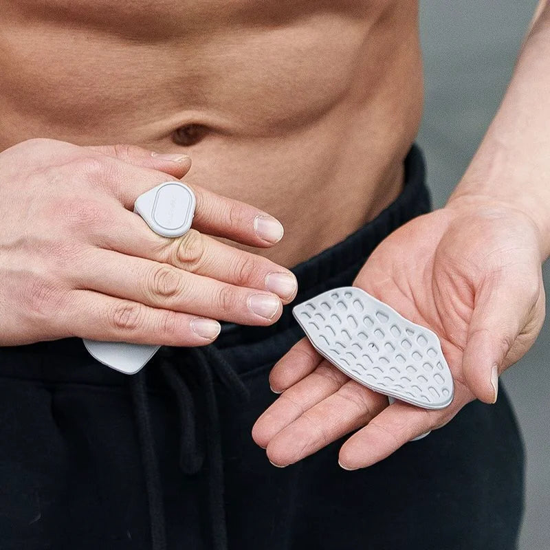 Silicone Weightlifting Grip Pads – Anti-Callus Palm Protectors, Pack of 2