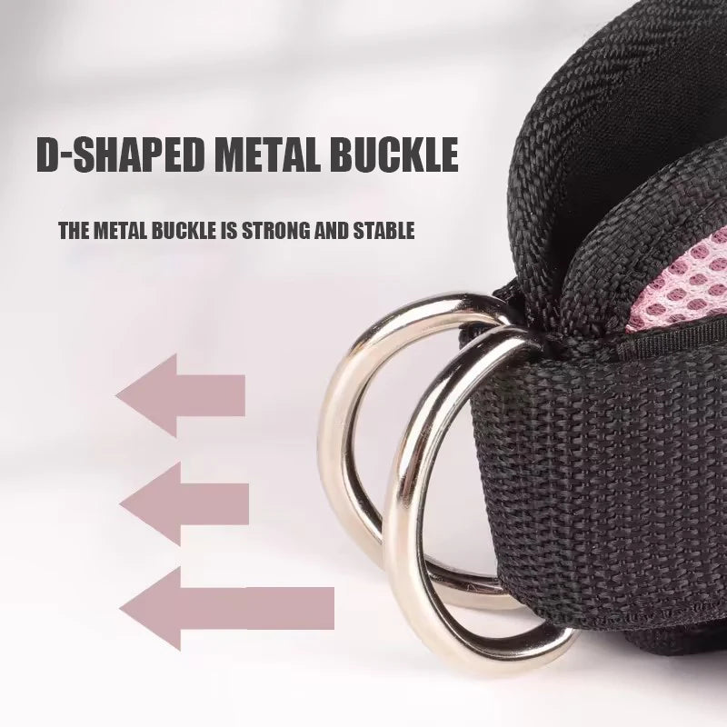 Ankle Strap Resistance Bands – Hip & Glute Workout Set for Gym & Home, Men & Women
