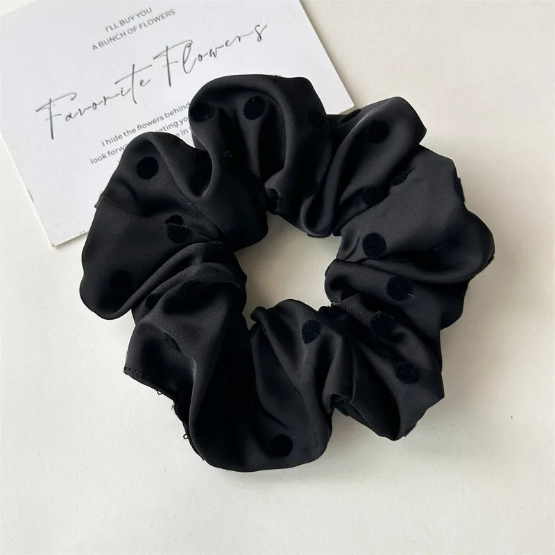 Satin Scrunchies – Korean Style Ponytail Holder