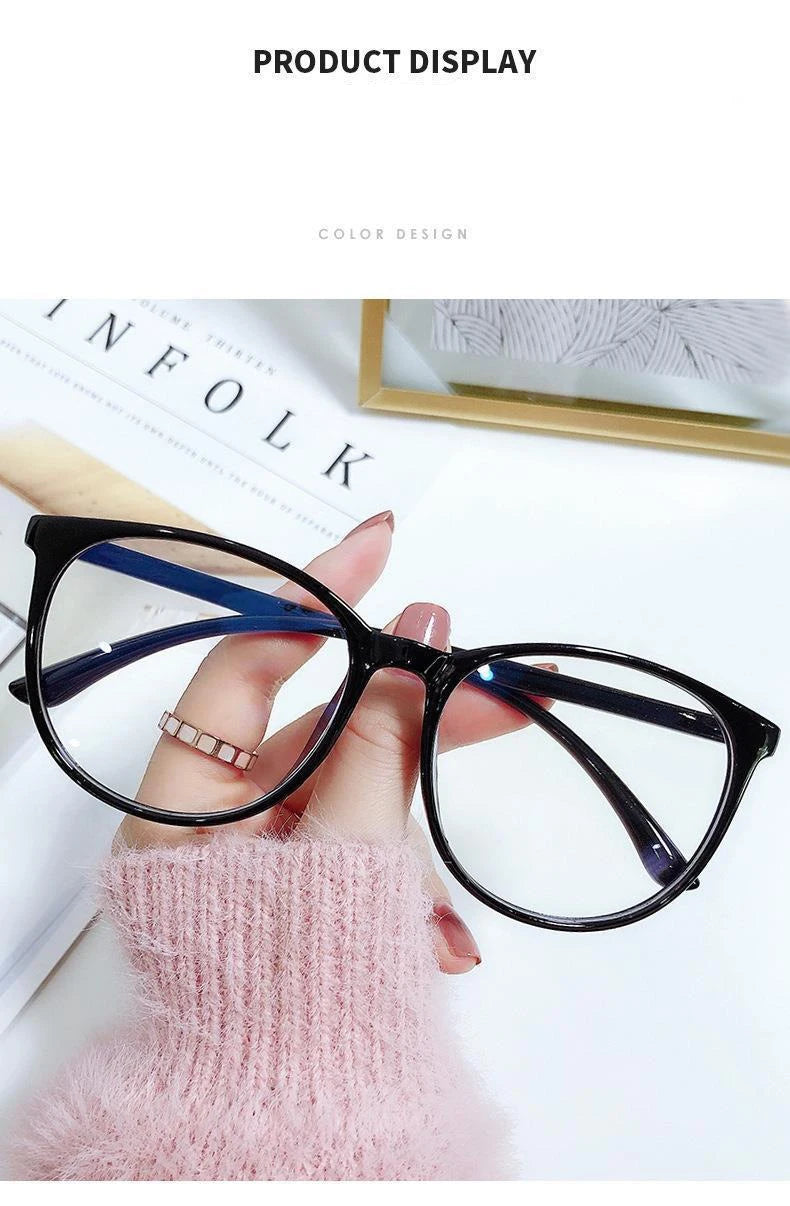 Women's Anti-Blue Light Glasses – Lightweight Rectangle Frame