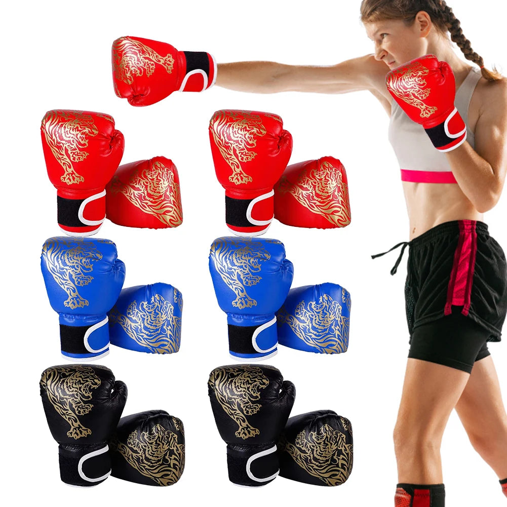 Kids Boxing Gloves – Breathable PU Leather, Training & Kickboxing, 7 Colors