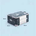 Large Capacity Storage Bag Organizer – Foldable Non-Woven Blanket & Bedding Bag