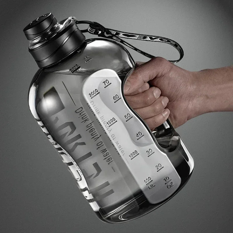 Large Capacity Sports Water Bottle – BPA-Free Tritan, 1.7L / 2.7L, for Gym, Cycling & Camping