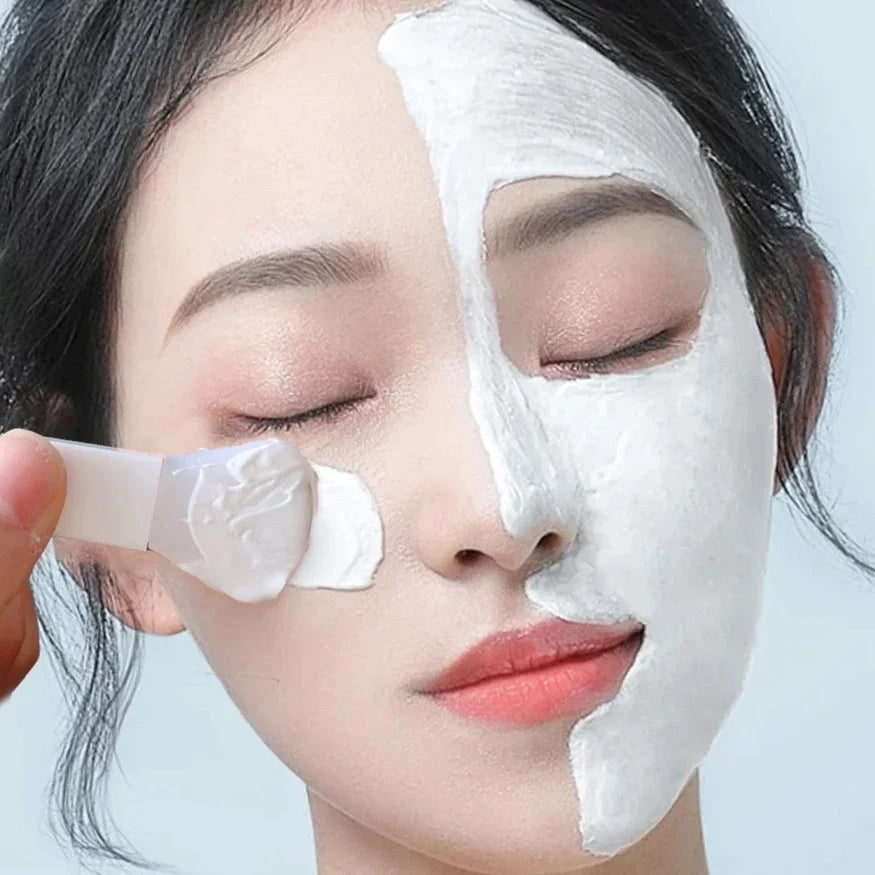 3-Piece Silicone Facial Mask Brush Set – Professional Mud & Cream Applicator